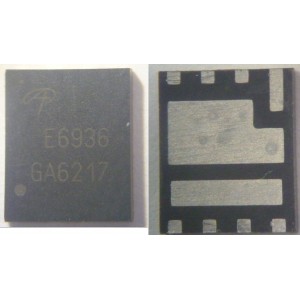 Транзистор AOE6936 DFN5x6 30V Dual Asymmetric N-Channel MOSFET 55/85A