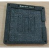 Трафарет с оснасткой формой для размещения 6 чипов видеопамяти GDDR5X DDR5X BGA190
