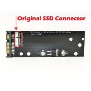 Адаптер SSD на SATA 2.5" MACBOOK AIR A1465 A1466 A1398 A1425 2012 года