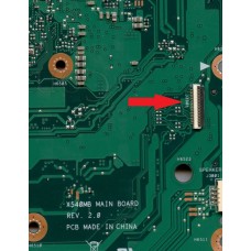 Разъем HDD Asus X540MB 20pin шаг 0.5мм