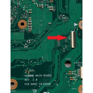 Разъем HDD Asus X540MB 20pin шаг 0.5мм