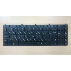 Клавиатура для ноутбука DNS C5500 118732 W765K W76T CLEVO K107 с рамкой