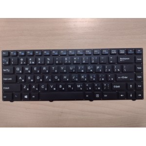 Клавиатура DNS Pegatron B14Y Clevo W540 W740 W840 прямой Enter без рамки MP-11P53SU-5281