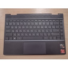 Топкейс верхняя панель с клавиатурой и тачпадом HP Envy X360 13-AR L53416-251 коричневый