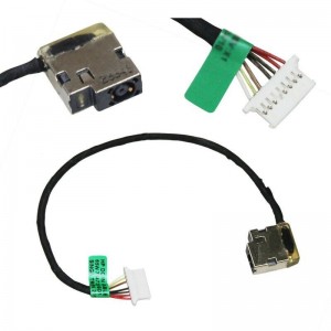 Разъем питания HP Pavilion 15-AB 17-X 15-AK 15T-AB 15T-AK 15Z-AB 15-BS 15-BW 17-BS 17-AK 17-X 17-Y Envy 17-U 806746-001 799749-F17 с кабелем 19 см