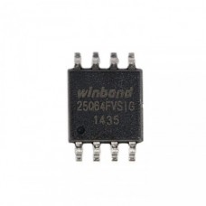 Микросхема памяти Winbond W25Q64FVSIG 8Mb SOIC8