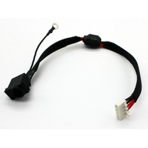 Разъем питания Samsung NP350E5C NP350E7C NP350V5C NP355V5C NP365EC5 QMLE4 QMLE5 DC30100KB00 с кабелем 14см
