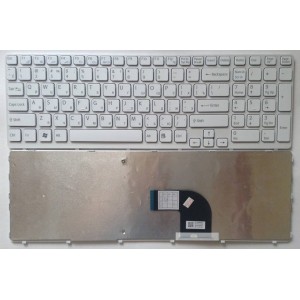 Клавиатура для ноутбука Sony Vaio SVE15 SVE151 White