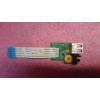 Дополнительная плата USB HP DV6-3000 DALX6TB14D0 со шлейфом