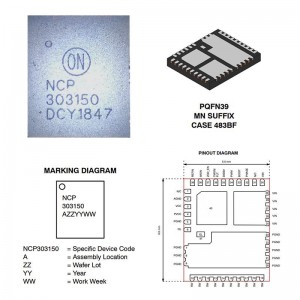 Микросхема NCP303150 NCP303150MNTWG