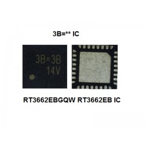 Микросхема RT3662EB RT3662EBGQW 3B= QFN-32