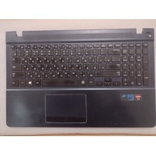 Топкейс верхняя панель с клавиатурой и тачпадом Samsung NP470R5E cnba5903621cd BA75-04616C