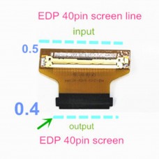 Адаптер для подключения матриц edp 40pin с шагом 0.4мм вместо типовых edp 40pin с шагом 0.5мм